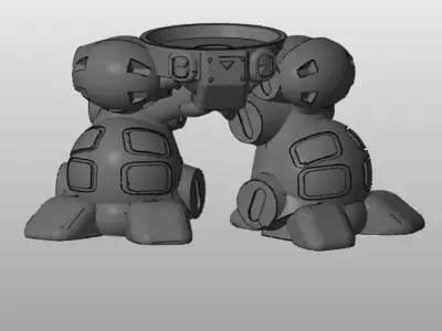 CHIBI-TECH SD - POSEIDON CHASSIS     3D print model