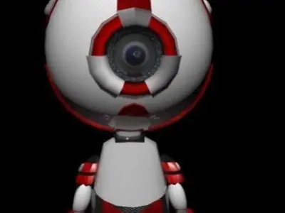 Bot Bunny 3D model