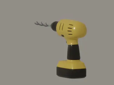 Power Drill 3D model