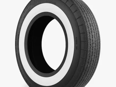 Tire American Classic 3D model