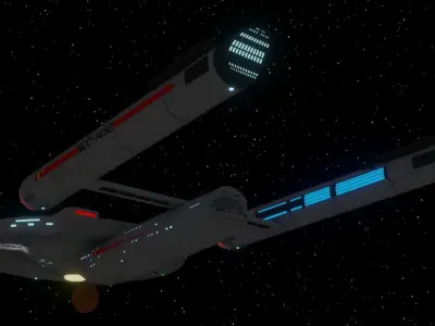 Columbus-Class Interstellar Explorer 3D model
