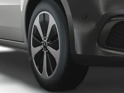 Mercedes Benz EQV Cargo Van 2021 wheel 3D model
