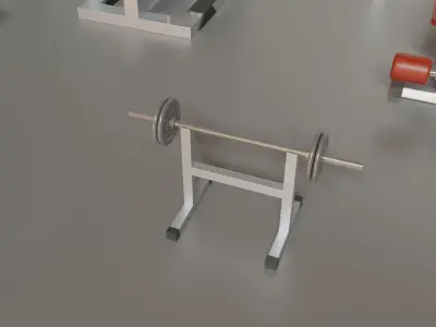 Fitness Machine Gym Collection 3D model 3D model