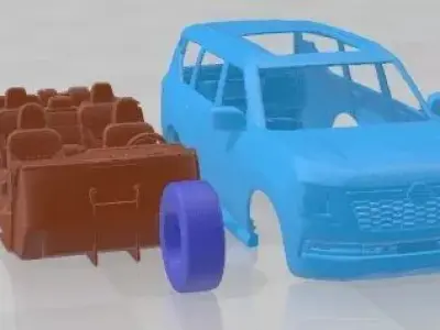 Nissan Patrol 2025 Printable Car 3D print model