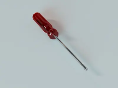 Phillips Screwdriver Low-poly 3D model purchase