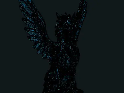 Griffin SF101  a beautifully crafted mythical creature 3D model Low-poly 3D model