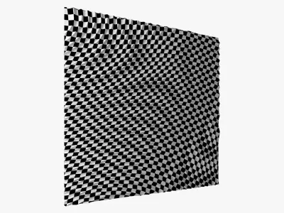wave wall 12 3D model