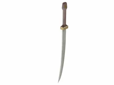 Shortsword 3 Low-poly 3D model