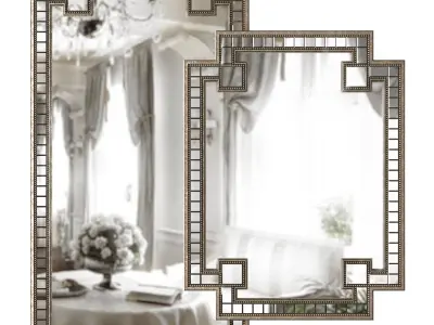 JOHN-RICHARD COLLECTION Mosaic Mirror 3D model