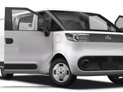 Maxus eDELIVER 5 L1H1 HQInterior 2026 3D model