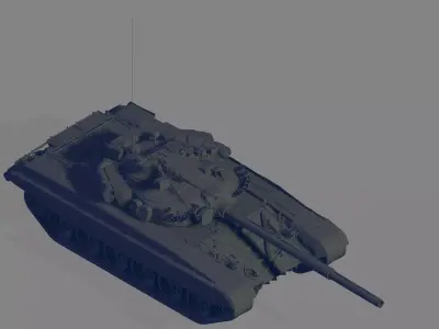 T 72A 3D model
