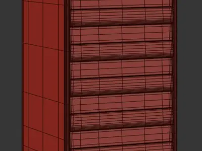 Neo-Chinese Tea cabinet - 02 Free 3D model