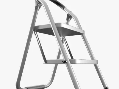 Step Ladder 1 3D model