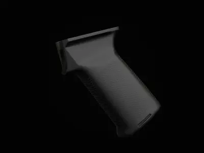 AK - Pistol Grip - Magpul Low-poly 3D model