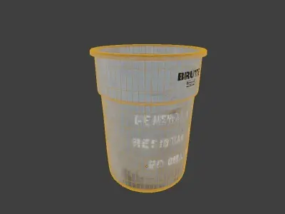 Trash Can 3D model buy
