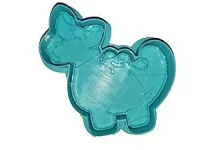 Dino cookie cutter 3D model buy