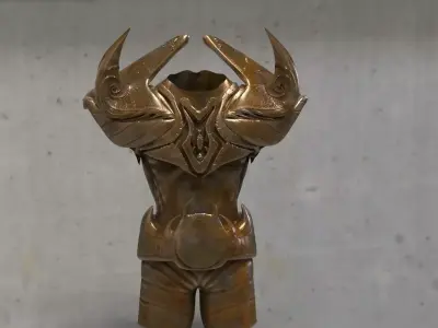 Alien Armour elf 3D model