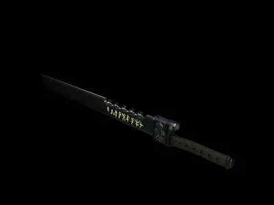 Weapon Sword Blade Gameready Free low-poly 3D model