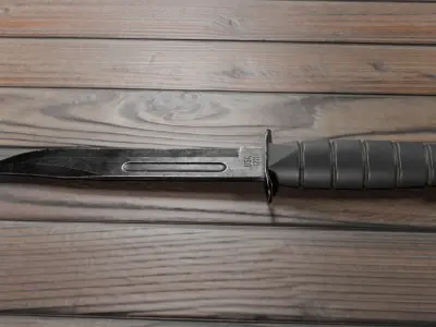 KABAR Combat Knife Low-poly 3D model