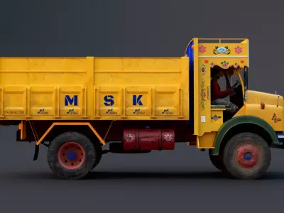 TATA se Truck 3D model