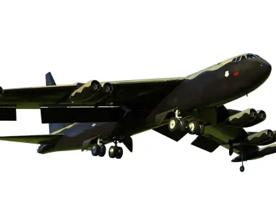 B-52 Stratofortress 3D model buy
