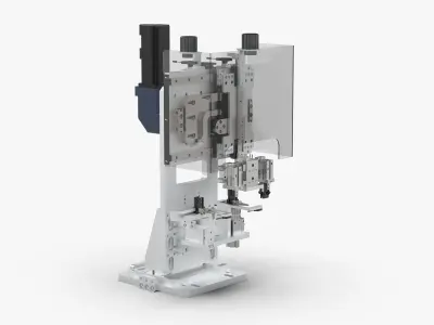 Double Station Cam Manipulator Mechanism 3D model