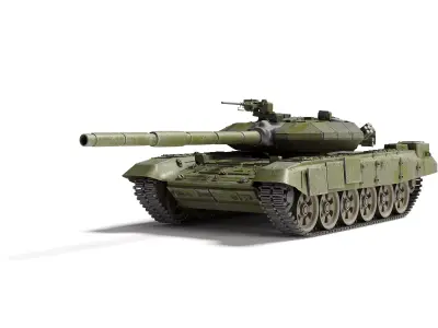 T-90 tank Low-poly 3D model purchase