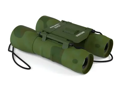 Binoculars 3D model 4