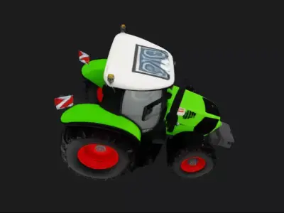 Claas Arion Tractor 3D Model Free 3D model