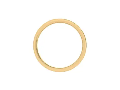 Solitaire Engagement Ring 3D print model 39