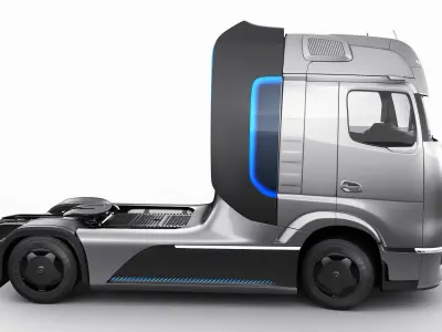 Mercedes-Benz GenH2 Truck 3D model