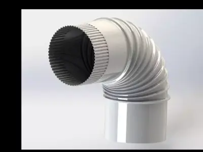 Elbow 90 Degree 3D model by spaske85