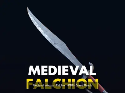 Medieval Weapon Bundle with weapon Rack - PBR - Game Ready 3D Model Pack