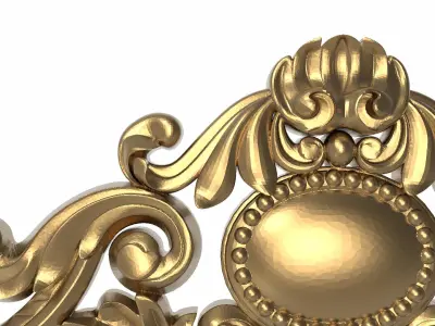  decorative pattern ready for 3D printing 3D model