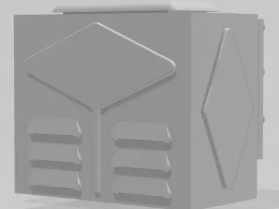 T 1154 Mosquito Radio Transmitter 3D print model