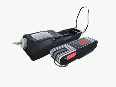 Gas Controller Low-poly 3D model