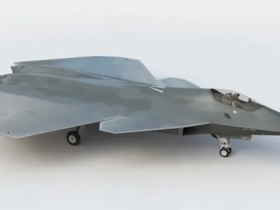 F47 NGAD 3D model