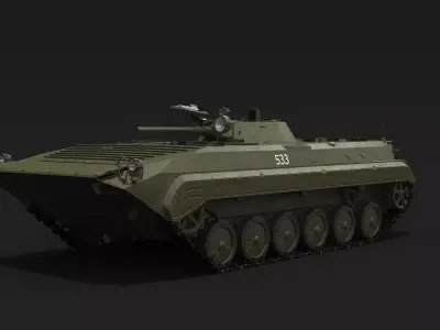 BMP-1 3D model