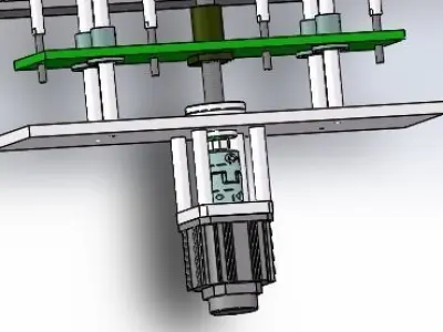 Filling liquid module 3D model
