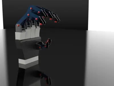 Robotic Hand 3D model