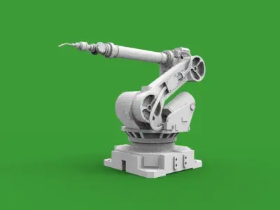 welding machine robotic 3D print model