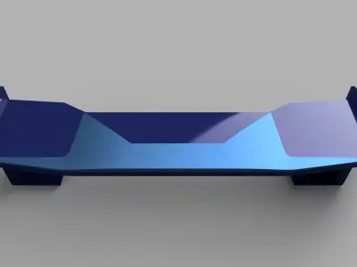 Spoiler Rc Car  Free low-poly 3D model