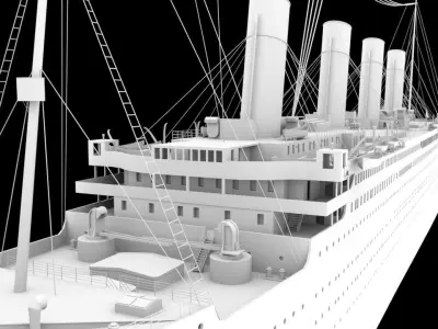 RMS Titanic 3D model