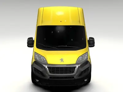 Peugeot Boxer Van L3H3 2017 3D model