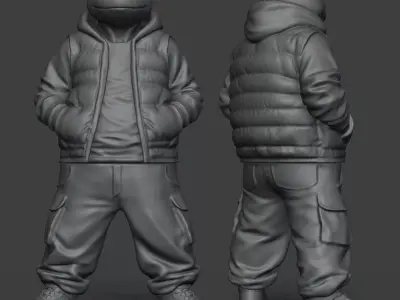 Michelangelo Urban Vibes 01 3D print model