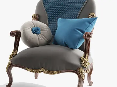 armchair 2 3D model