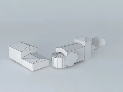 Coutures Centre Dordogne Free 3D model