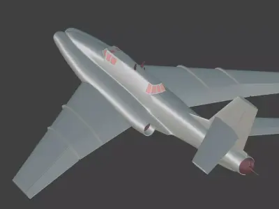 Ilyushin Il-40p 3D print model