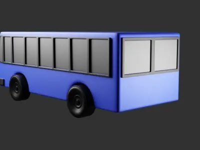 Bus 3D Model 3D print model