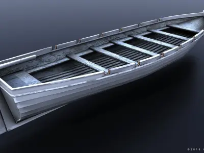 9m CUTTER Low-poly 3D model